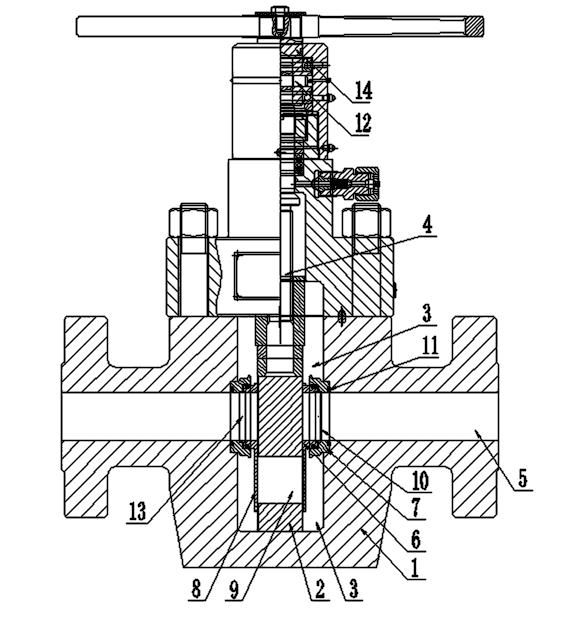 Sand-proofing valve
