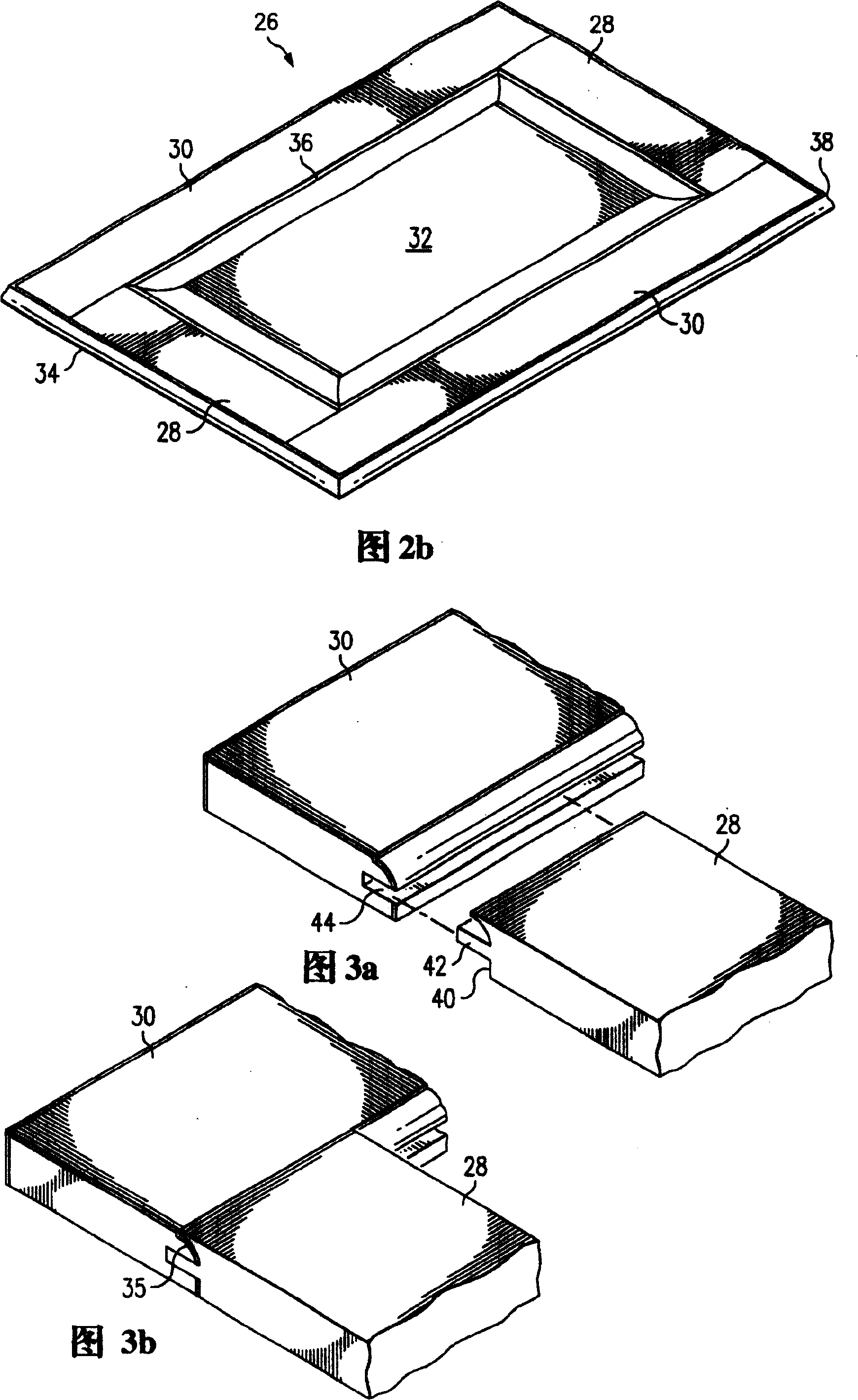 A veneered raised panel element and method of manufacturing thereof