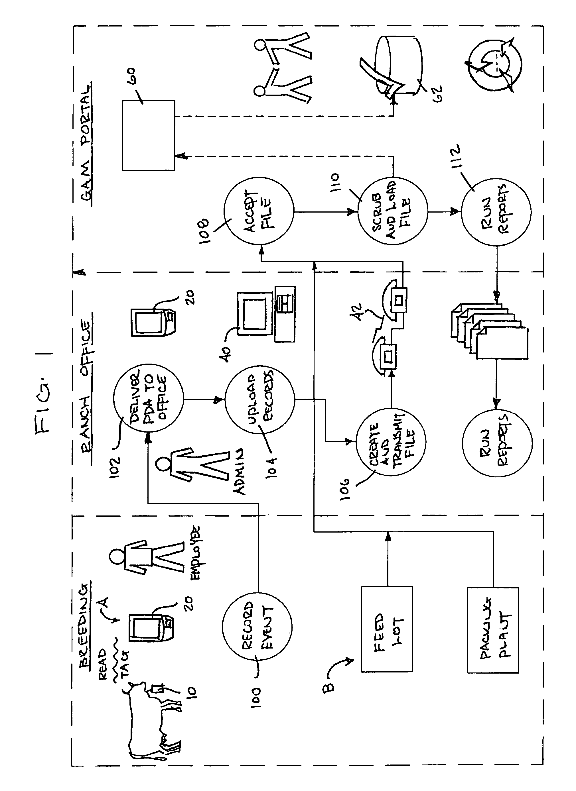 System and method for collecting, processing and managing livestock data