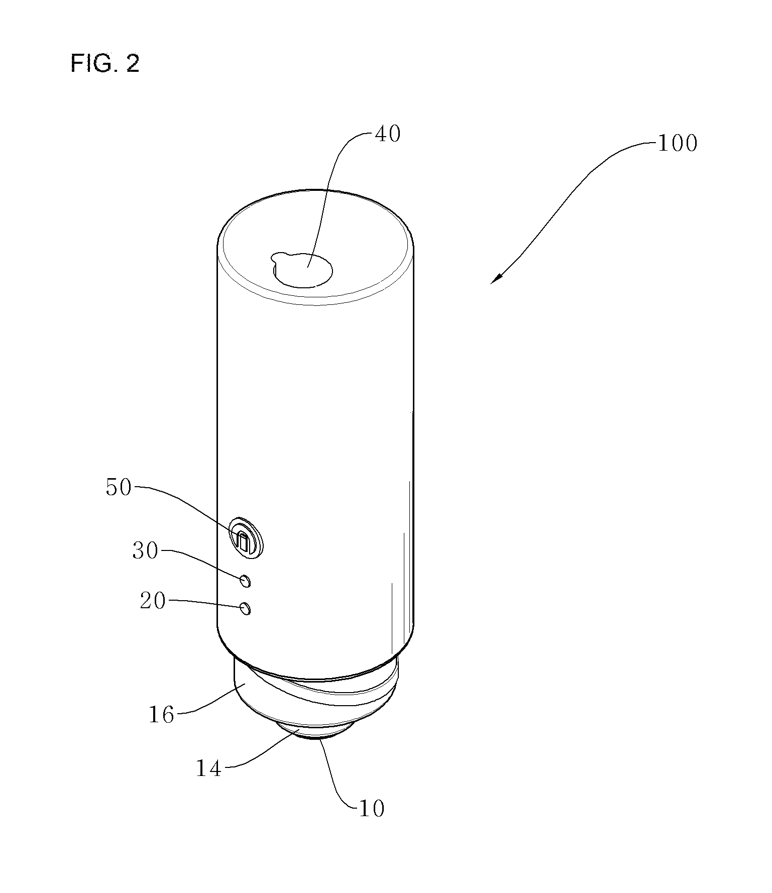 Portable skin treatment device using light and heat and method of controlling the same