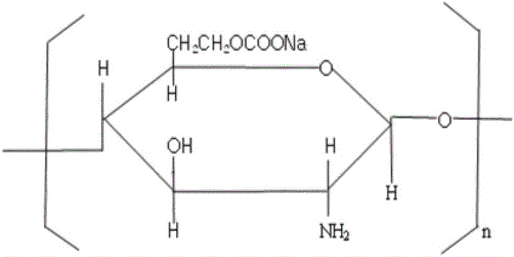 Industrial preparation method of O-carboxymethyl chitosan
