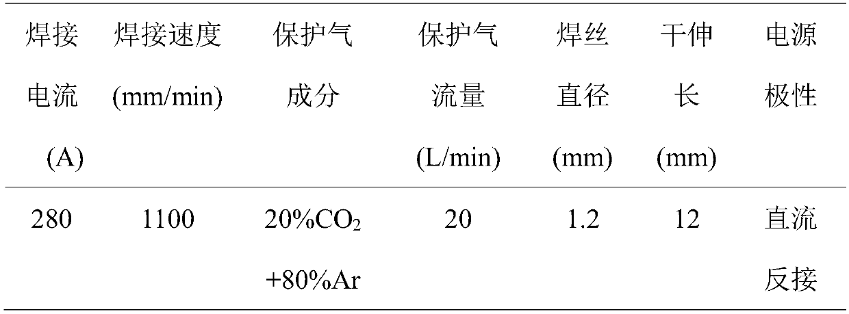 Low-carbon steel high-speed MAG welding active agent and using method thereof