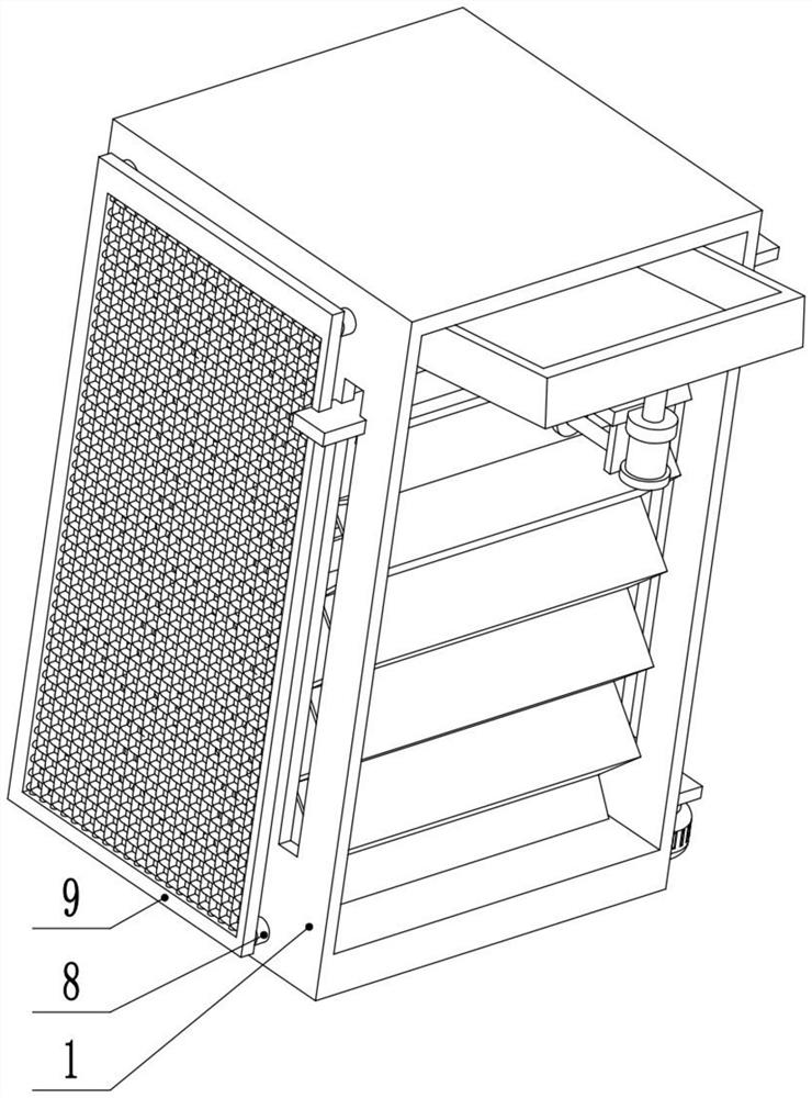 A Multifunctional Filing Cabinet Convenient for File Preservation