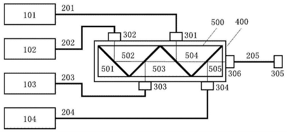 Highly stable polarization maintaining beam combining device and method