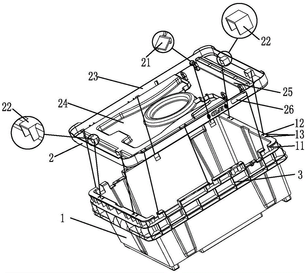 Push-type box and its manufacturing process