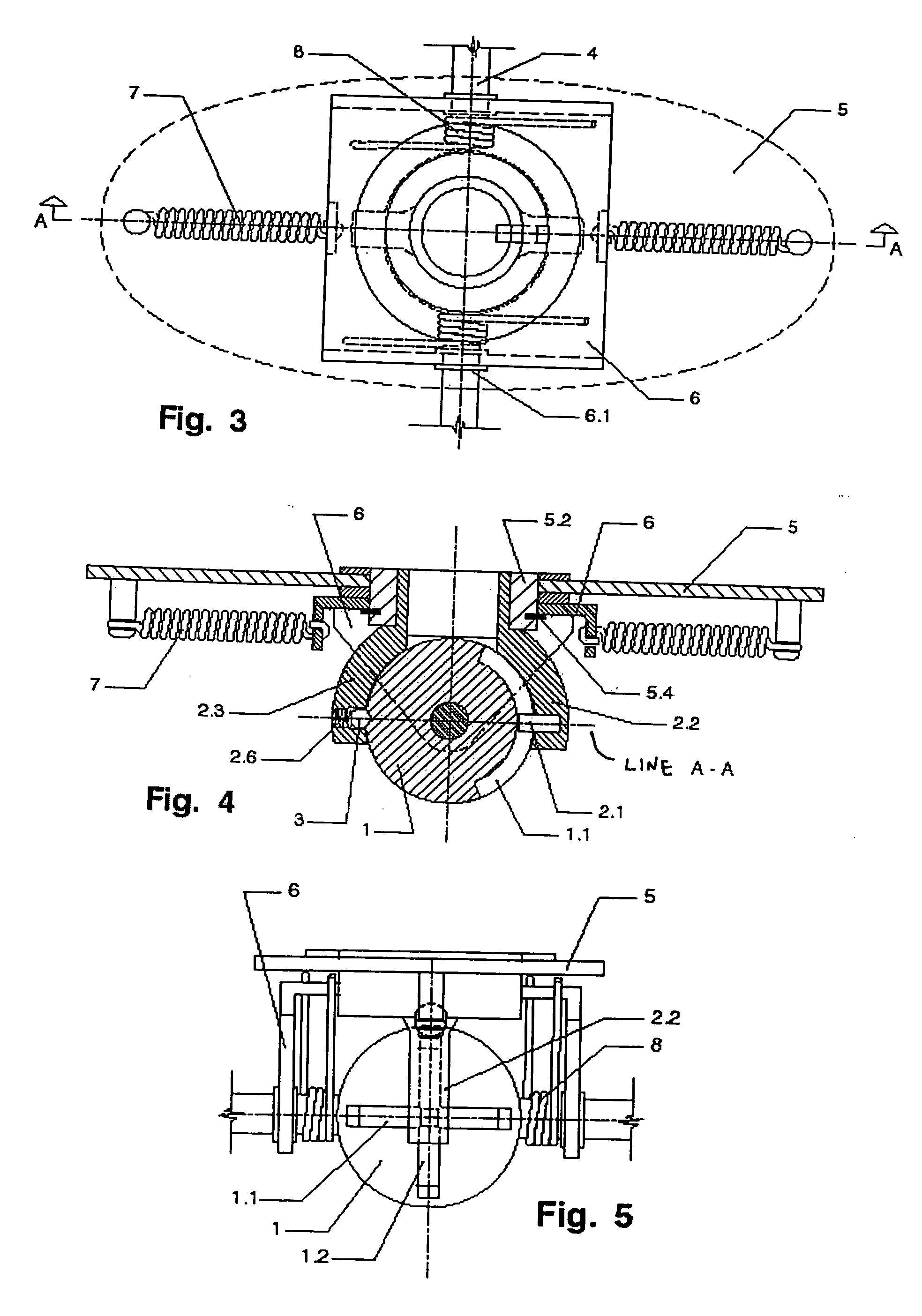 Mechanical device for performing single, orthogonal, alternate, and independent movements applicable to a gym apparatus