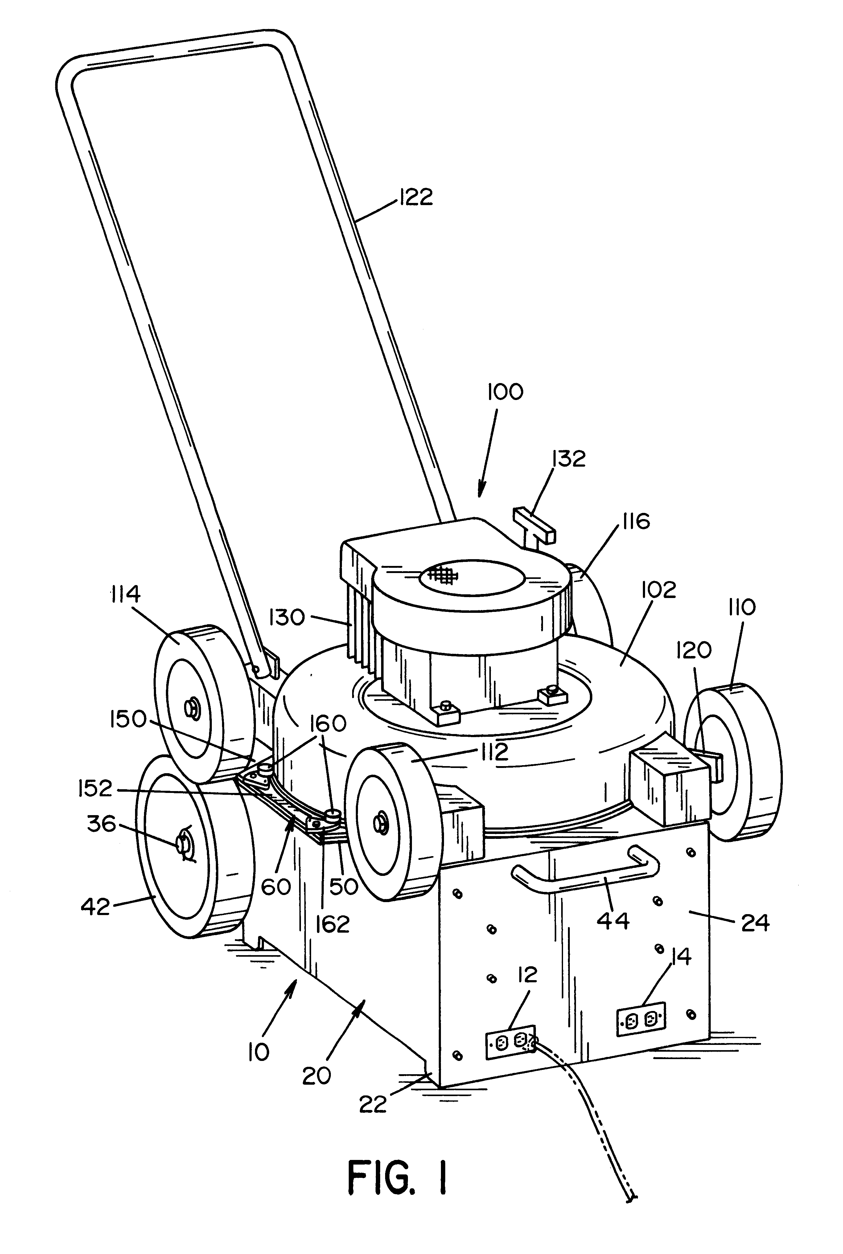Electric generating domestic implement