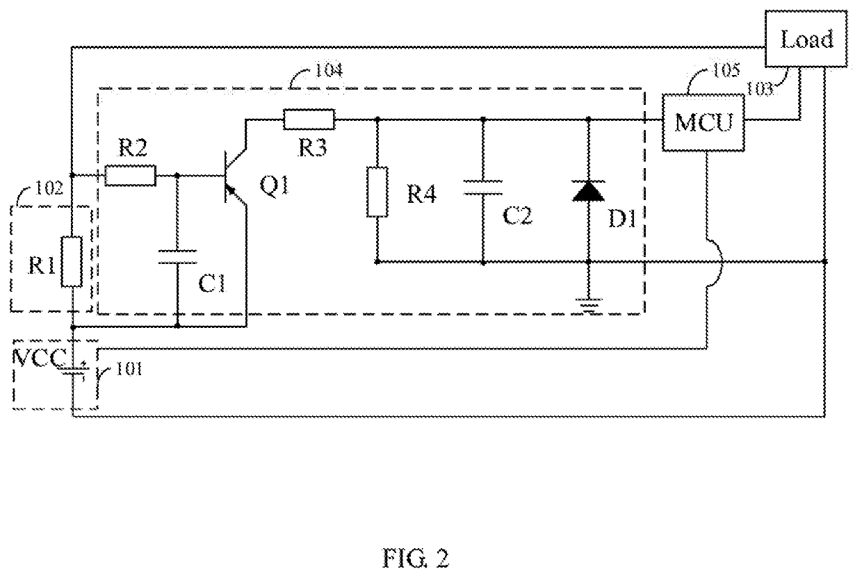 Current protection circuit and method for high voltage system