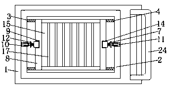 Transport device for machined parts of numerical control machine tool