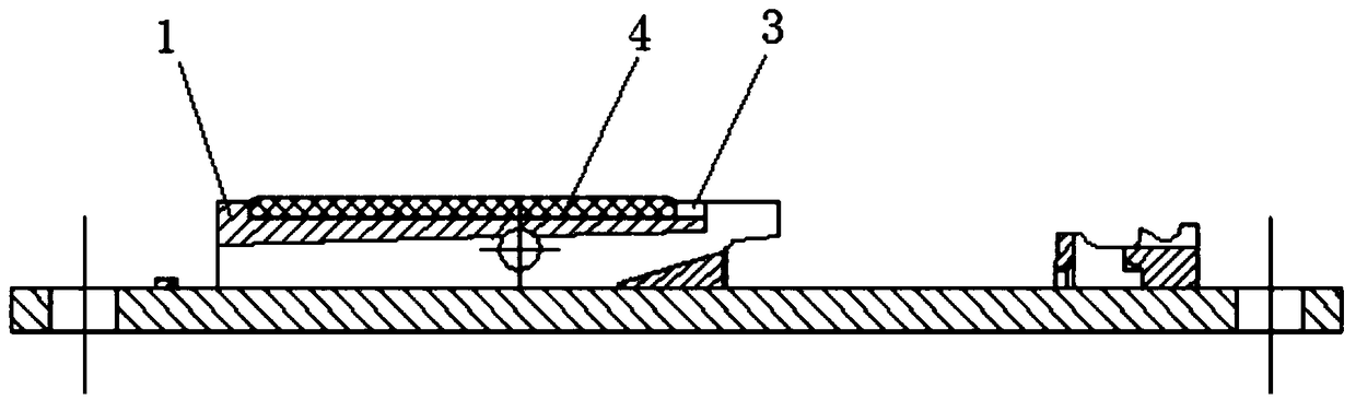 Self-lubricating friction-reducing sliding bed plate
