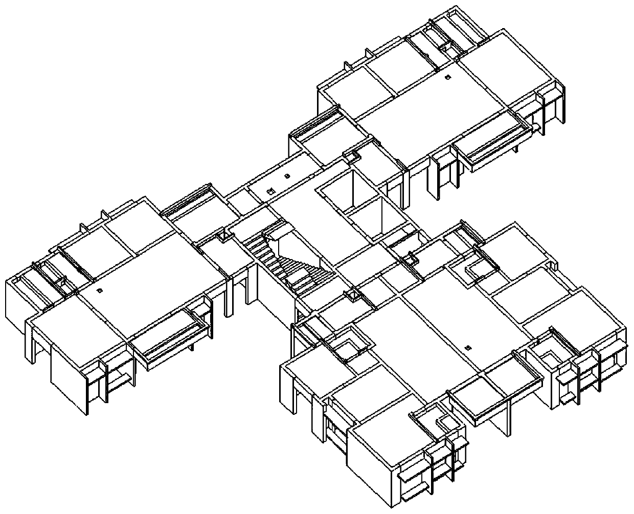 Revit-based aluminum template design method and system