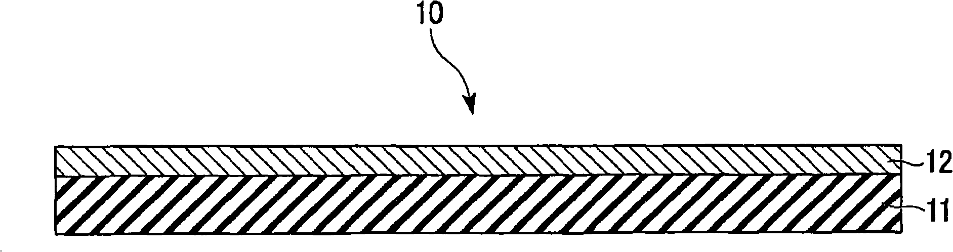 Transparent conductive sheet for touch panel, method for manufacturing same and touch panel