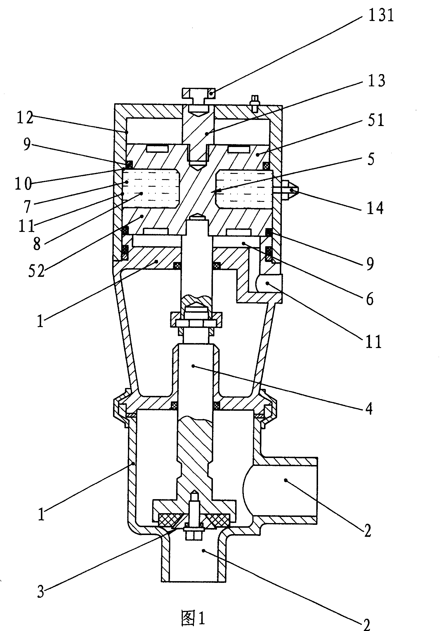 Liquid-controlled type multi-purpose valve