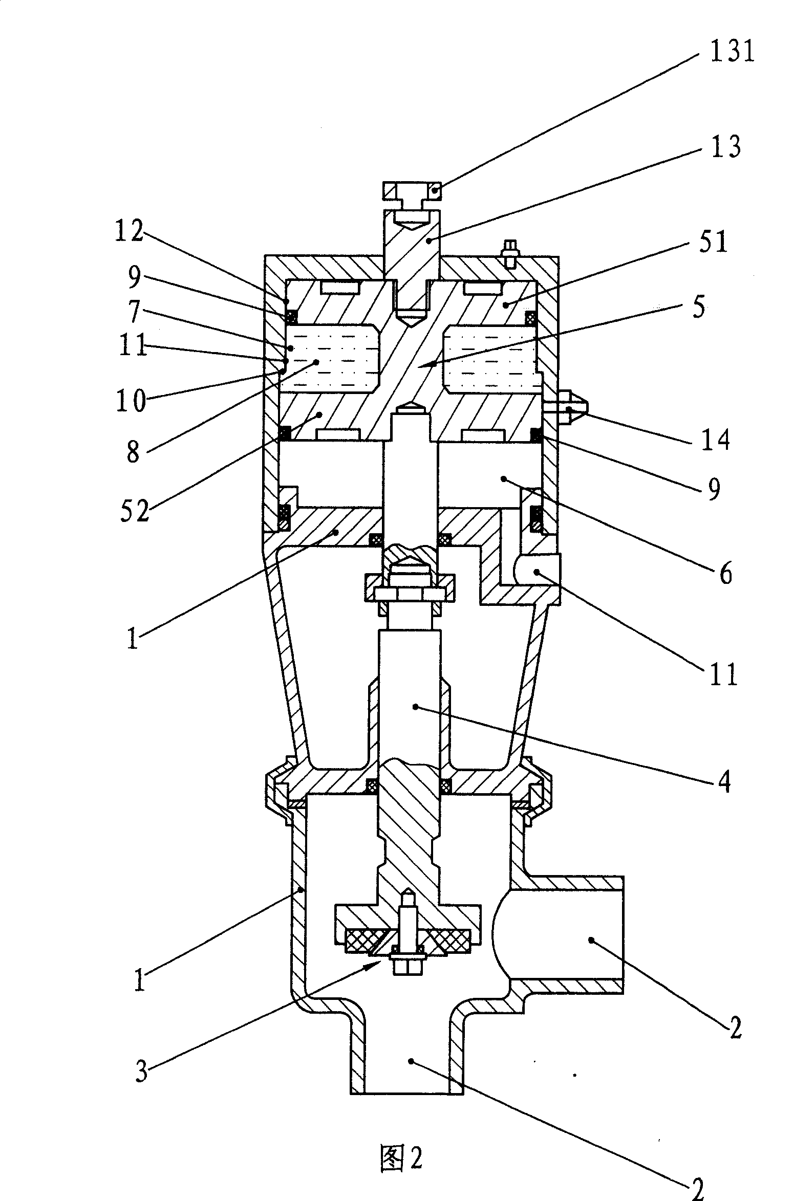 Liquid-controlled type multi-purpose valve