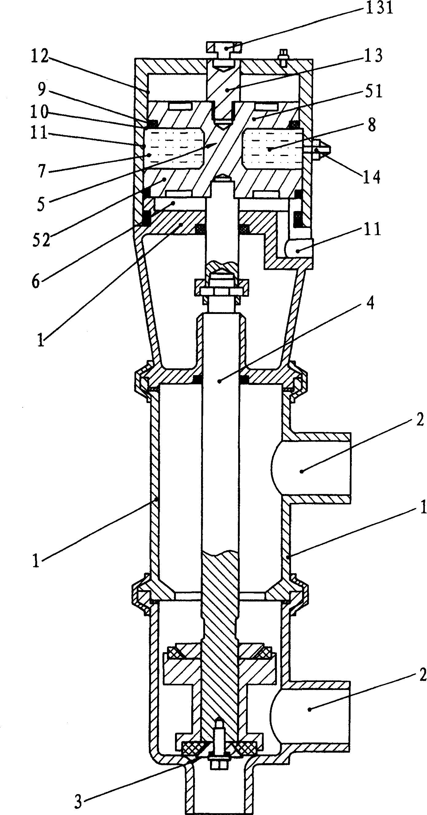 Liquid-controlled type multi-purpose valve