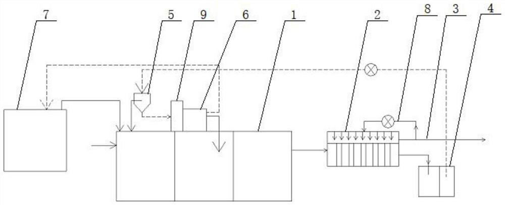 Sewage treatment method and treatment system