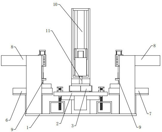 Automobile brake drum automatic detection equipment