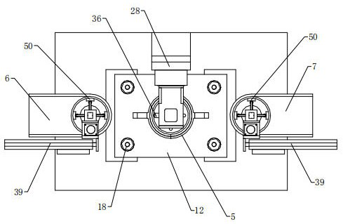 Automobile brake drum automatic detection equipment