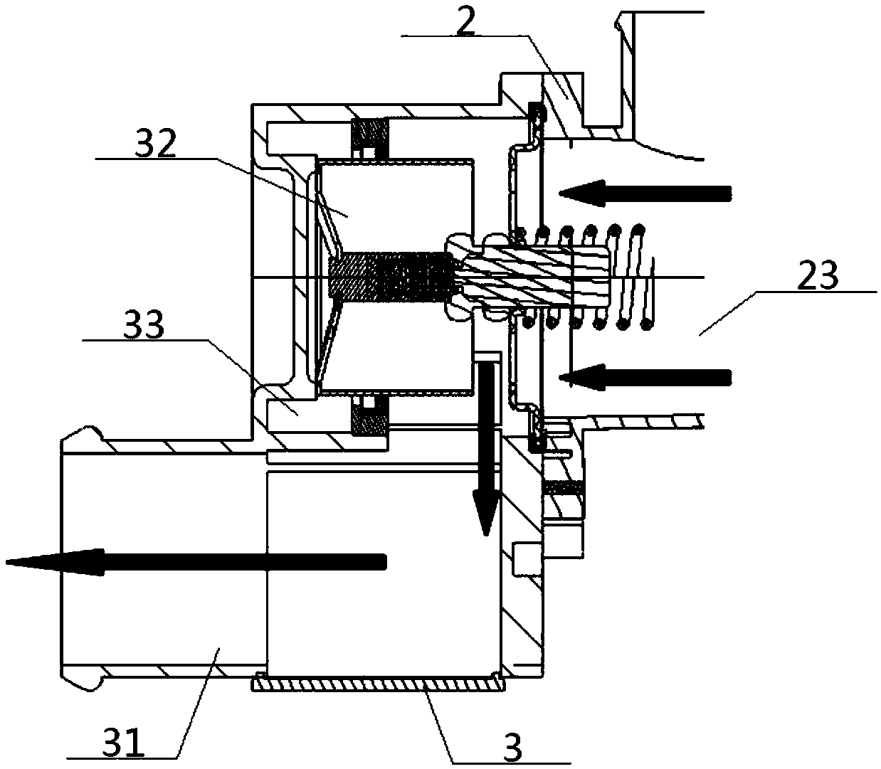 Integrating multi-functional lightweight thermostat housing and using method thereof