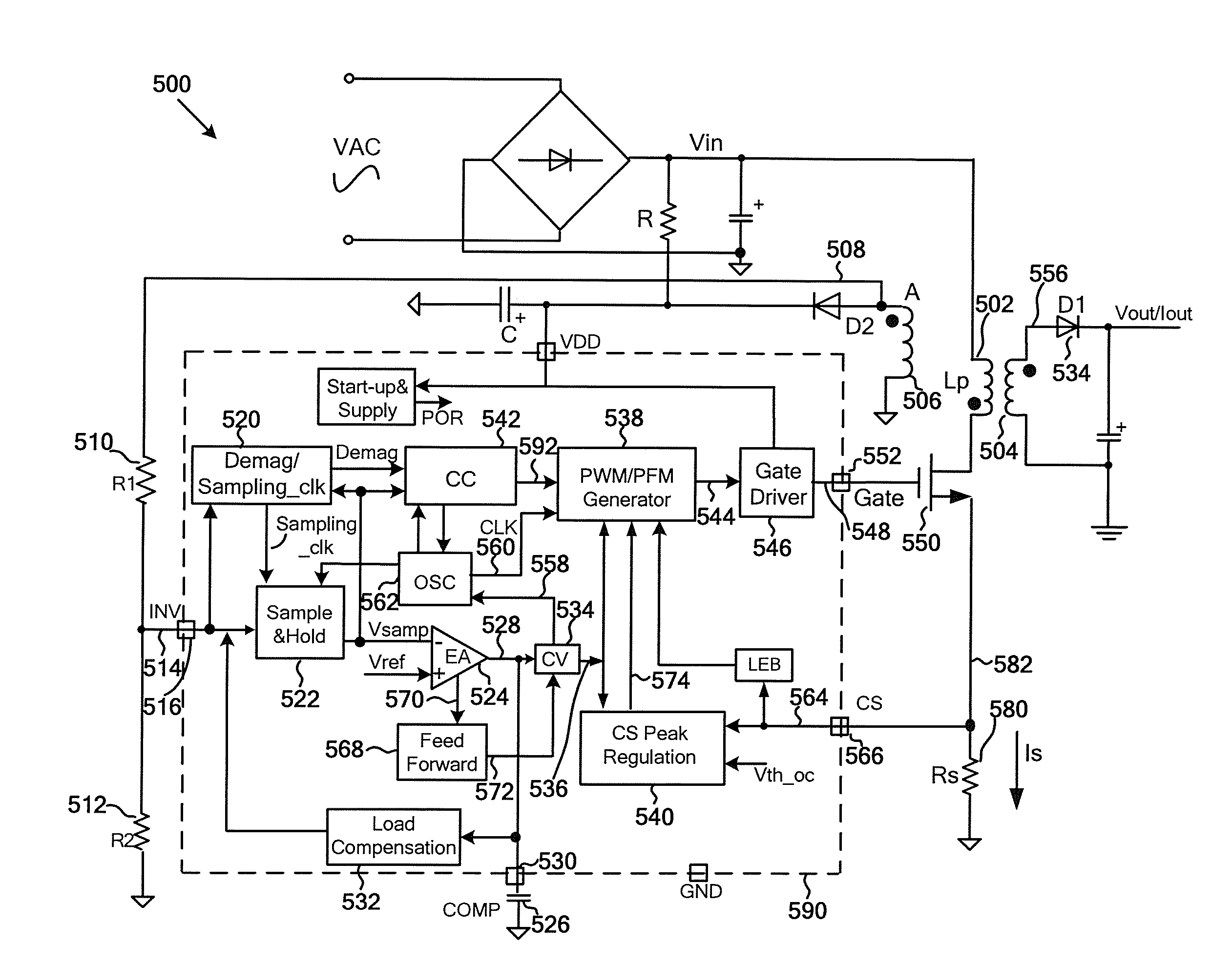 Systems and methods for constant voltage mode and constant current mode in flyback power converters with primary-side sensing and regulation