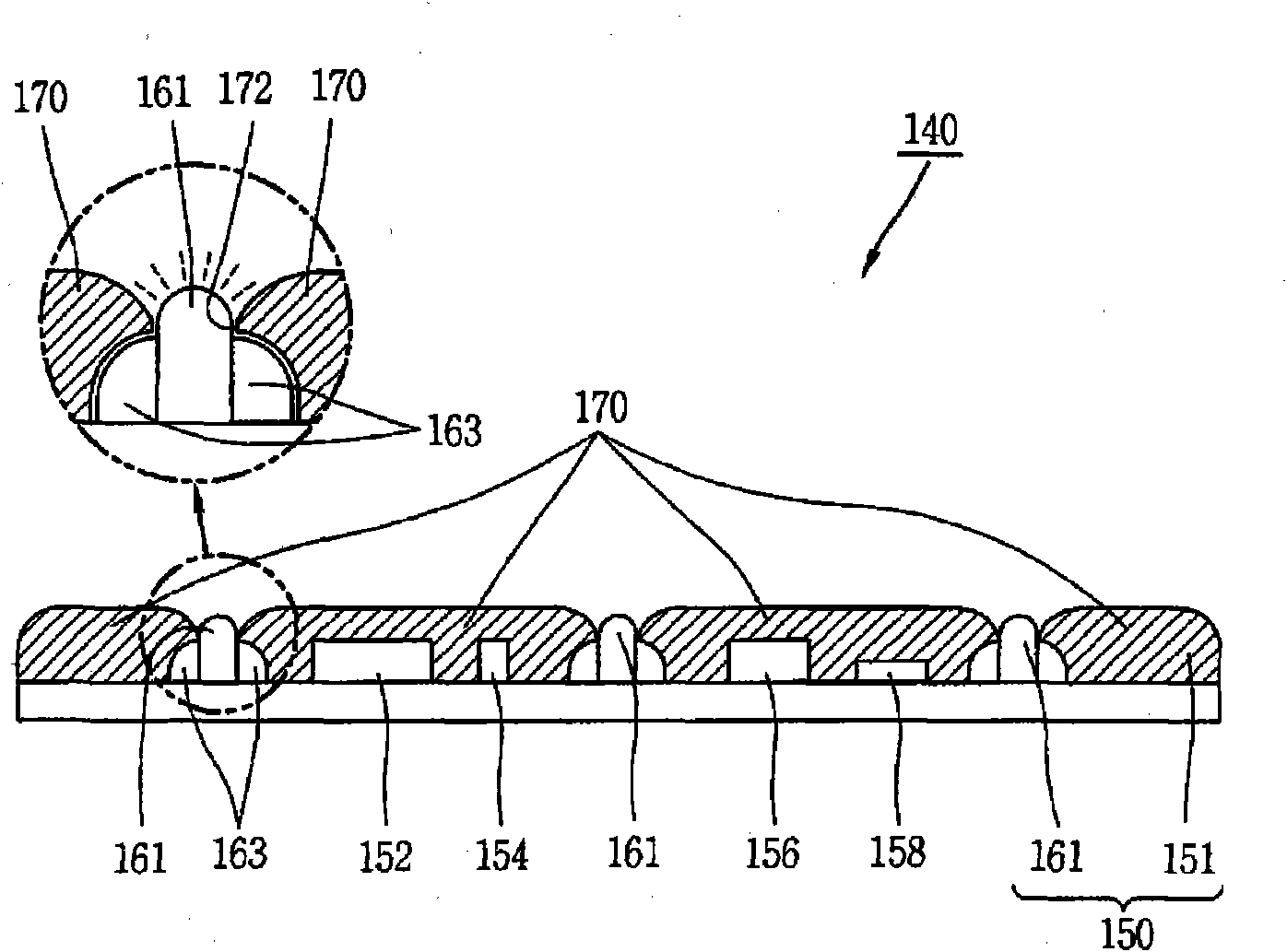 Lighting apparatus and refrigerator having the same