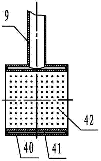 Method for production of high-strength threaded steel bar through on-line quenching and tempering, and heating blackening coating processes