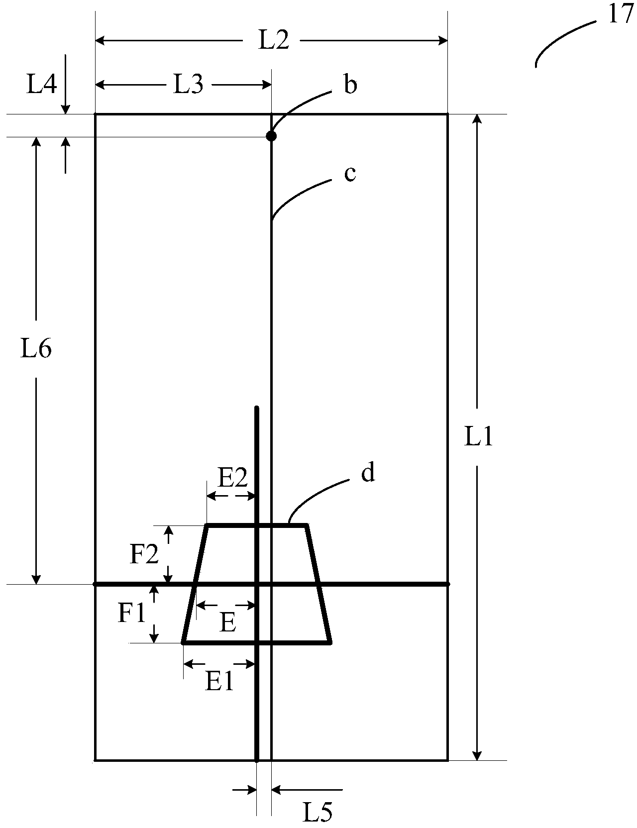 Device and method for demarcating rearview camera