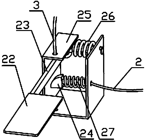 Mechanical vehicle cruise control device