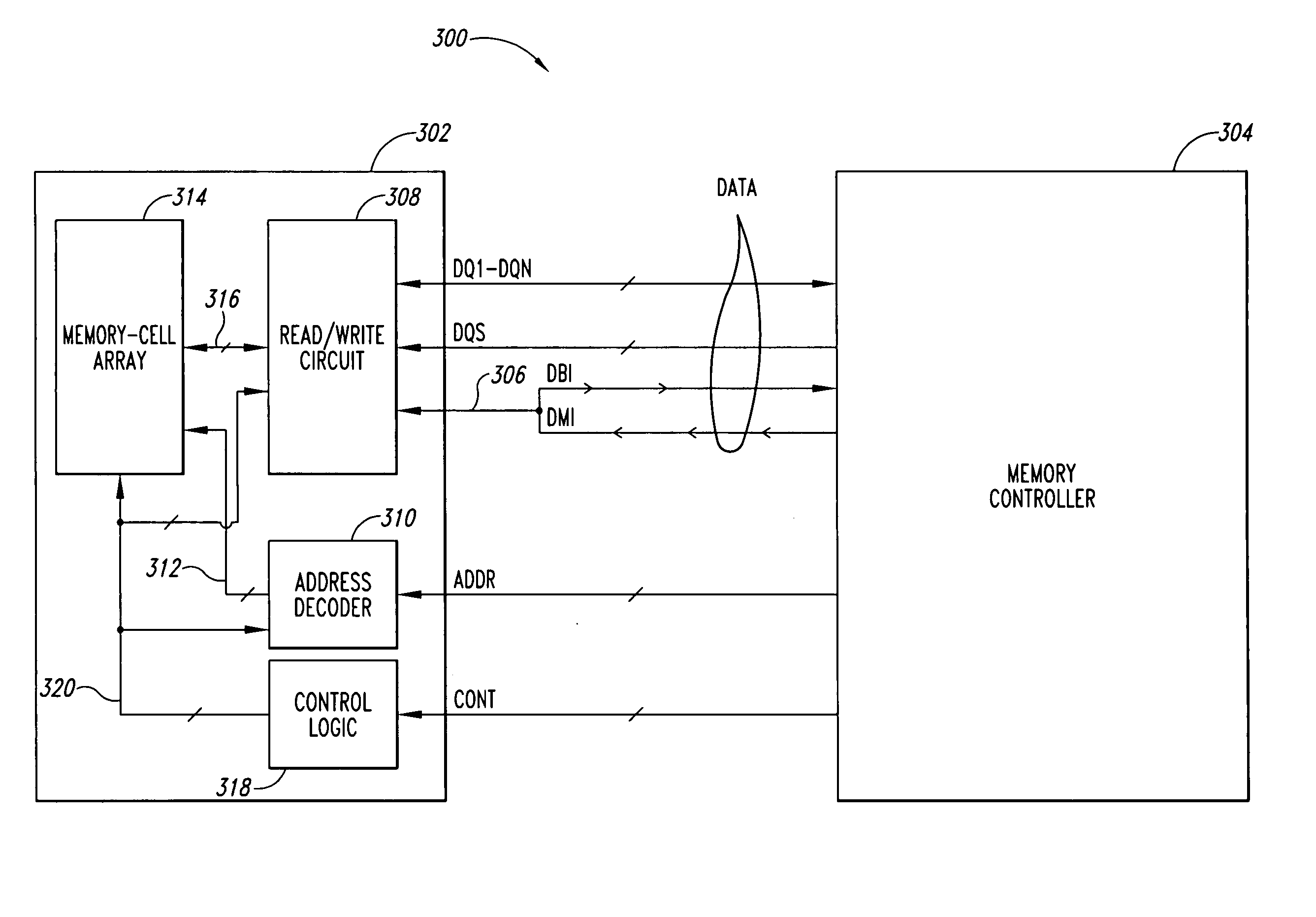 Memory bus polarity indicator system and method for reducing the affects of simultaneous switching outputs (SSO) on memory bus timing