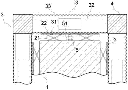 Building modified micro-adjustable window frame