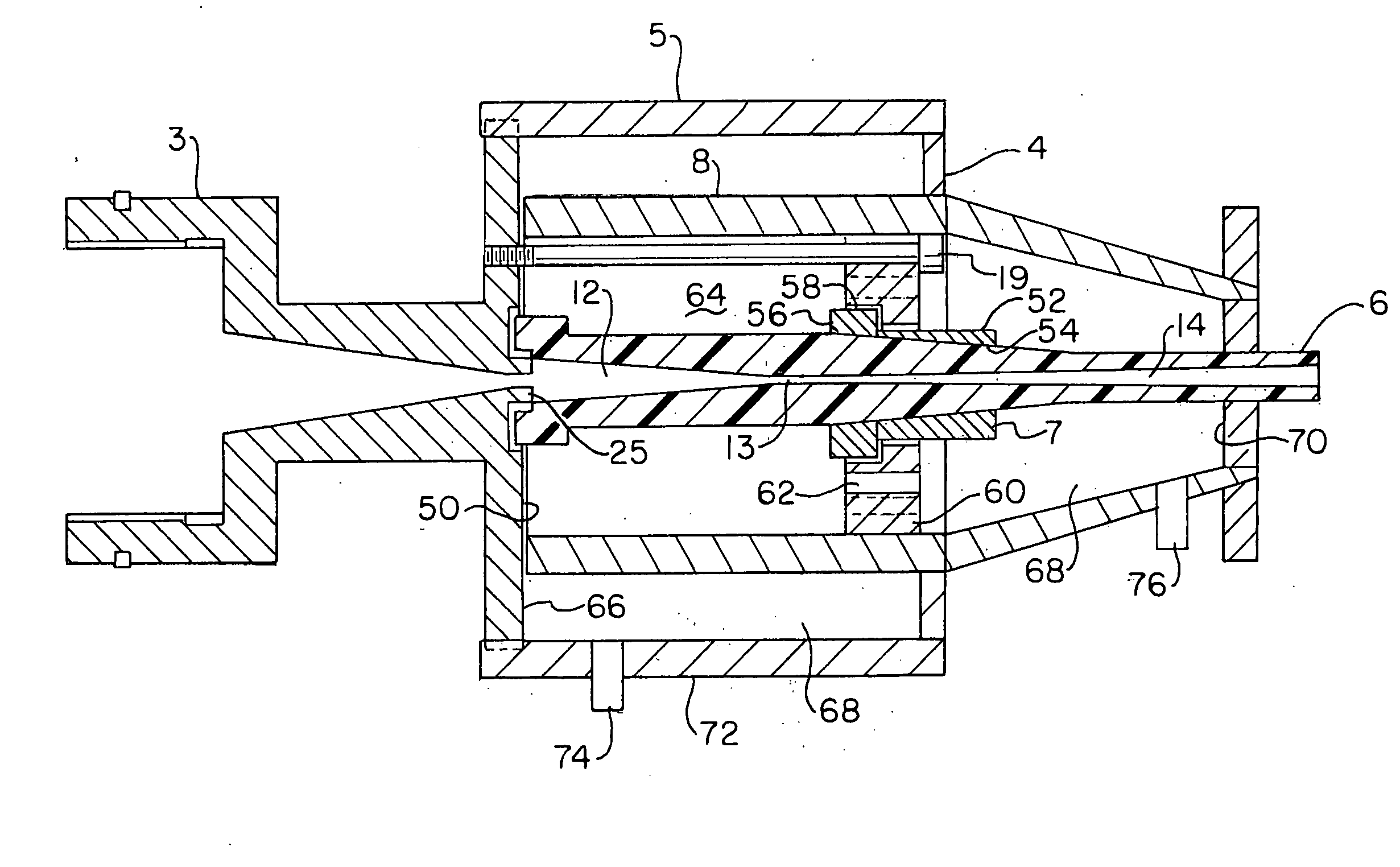 Spray nozzle assembly for gas dynamic cold spray and method of coating a substrate with a high temperature coating