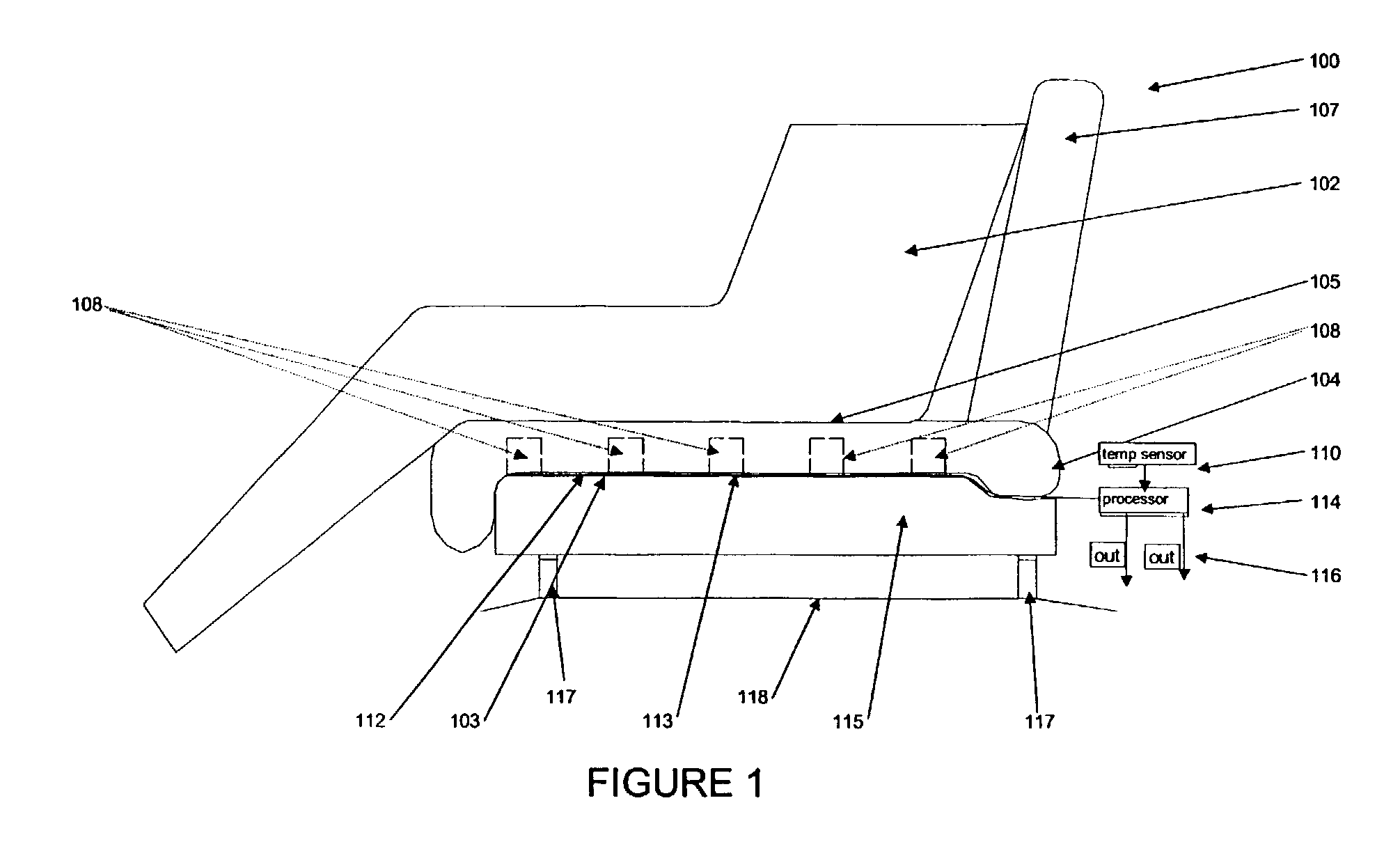 Method and apparatus for sensing seat occupancy