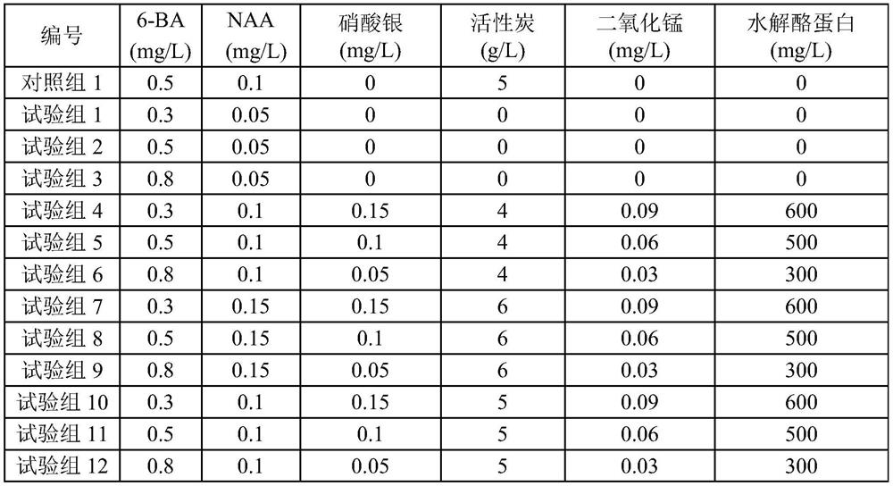 Induction culture medium of autograph tree and vegetative propagation method for autograph tree