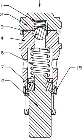 Piston pump for automobile brake system