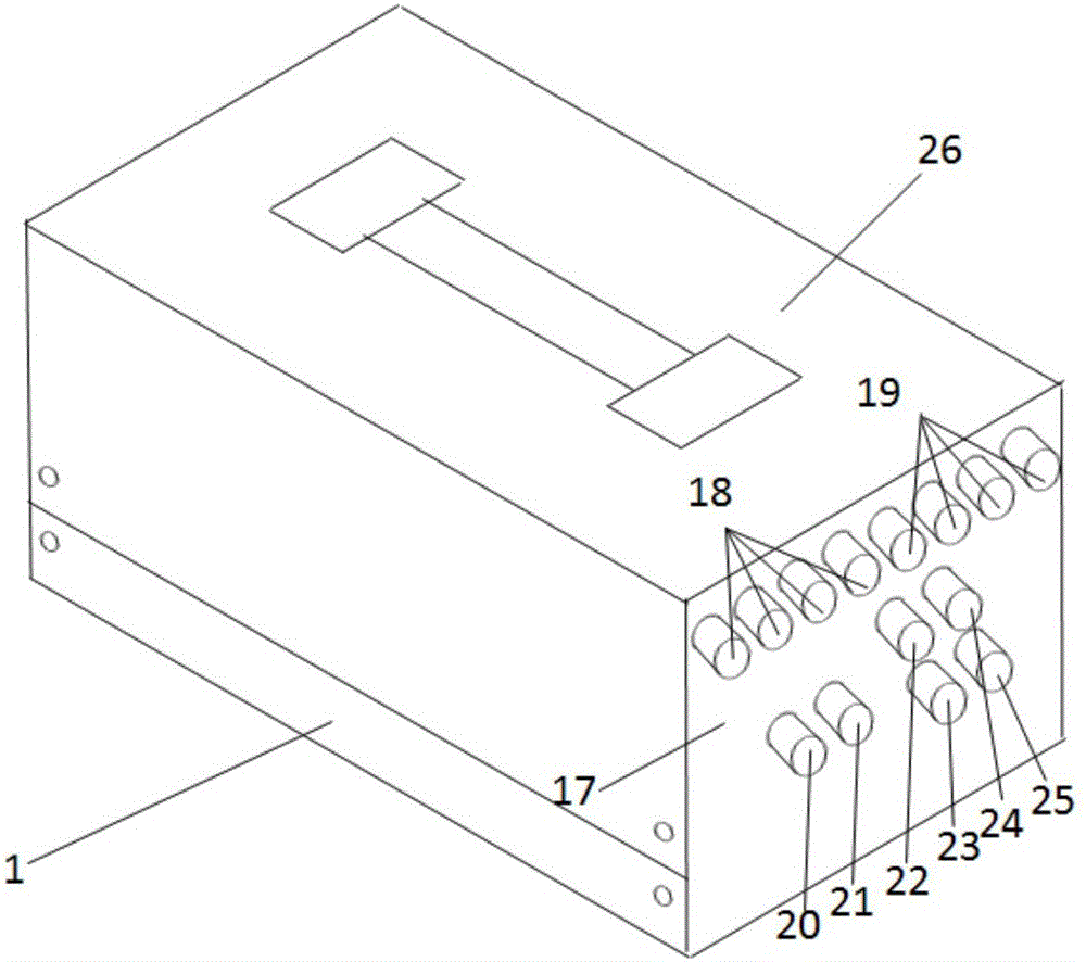 Diarrhetic shellfish poison sample high-flux preprocessing device