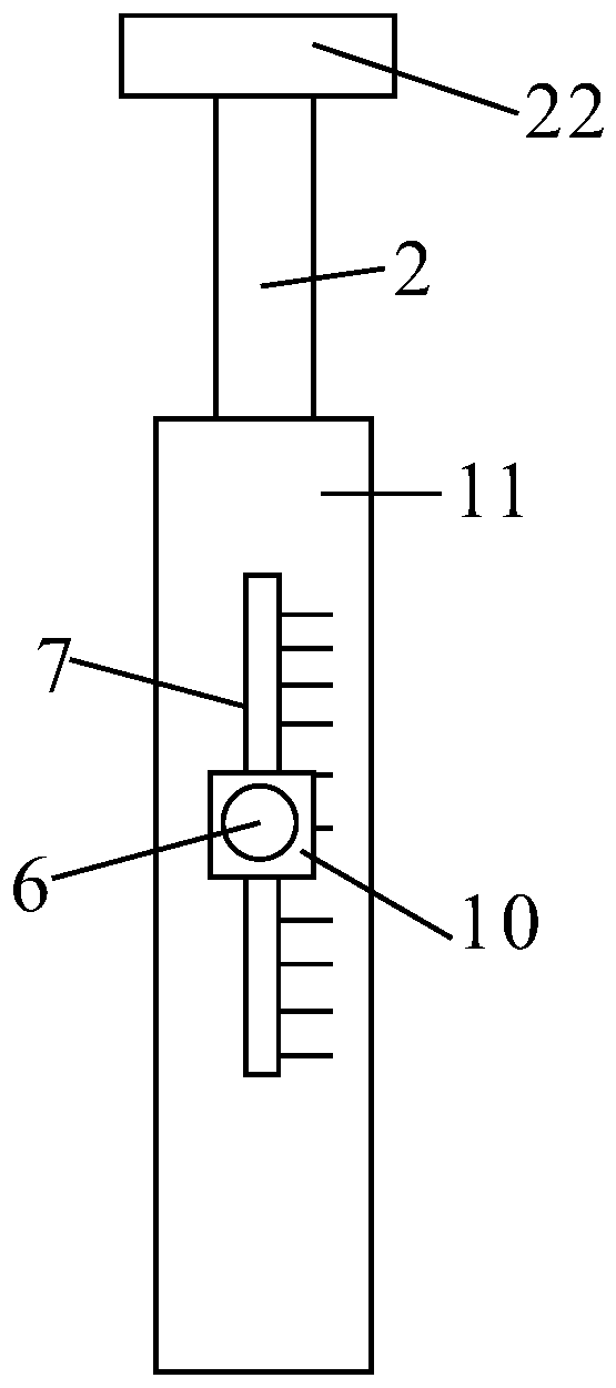 Liquid separation and sample adding device