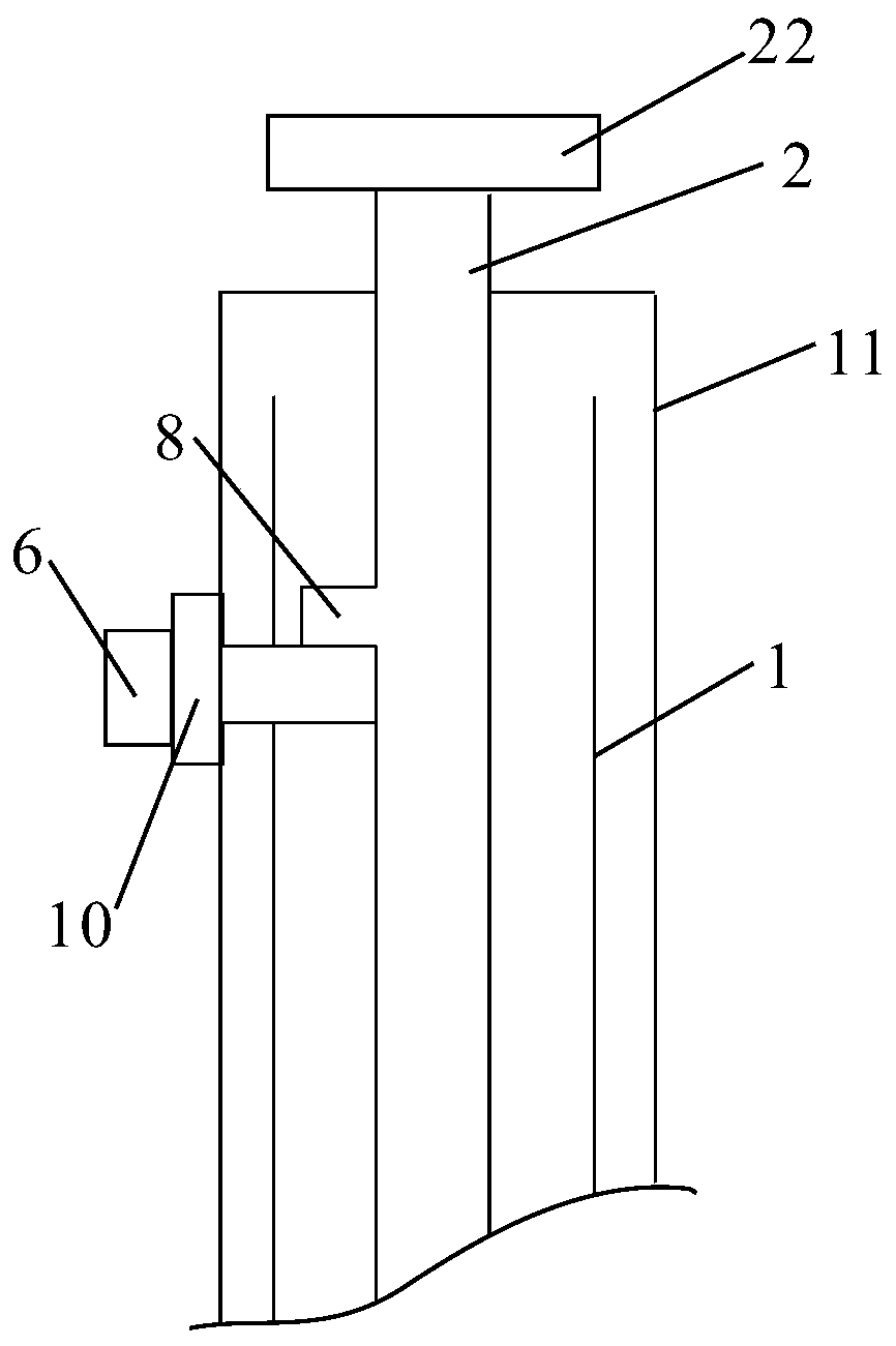 Liquid separation and sample adding device