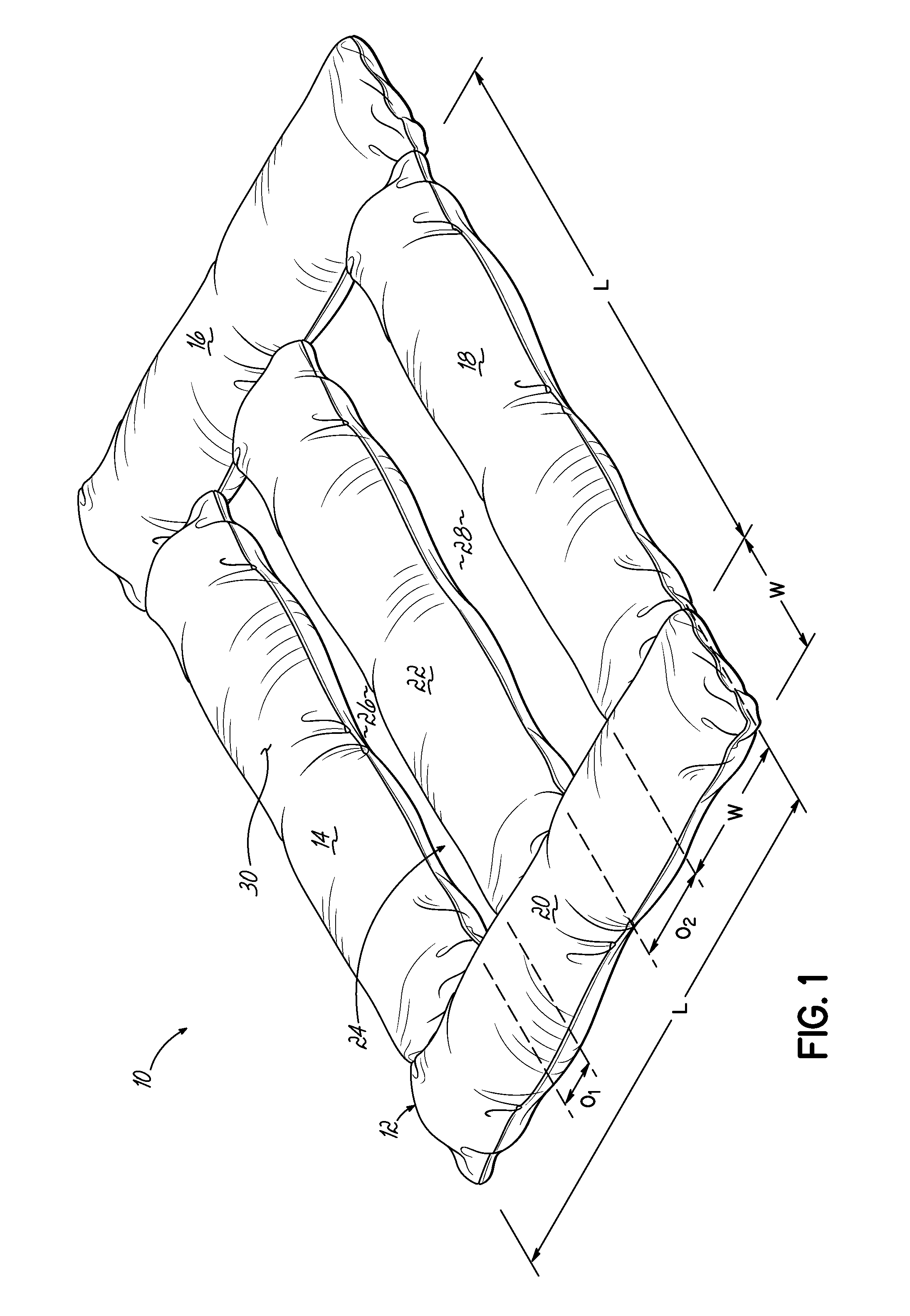 Multi-use therapeutic pillow