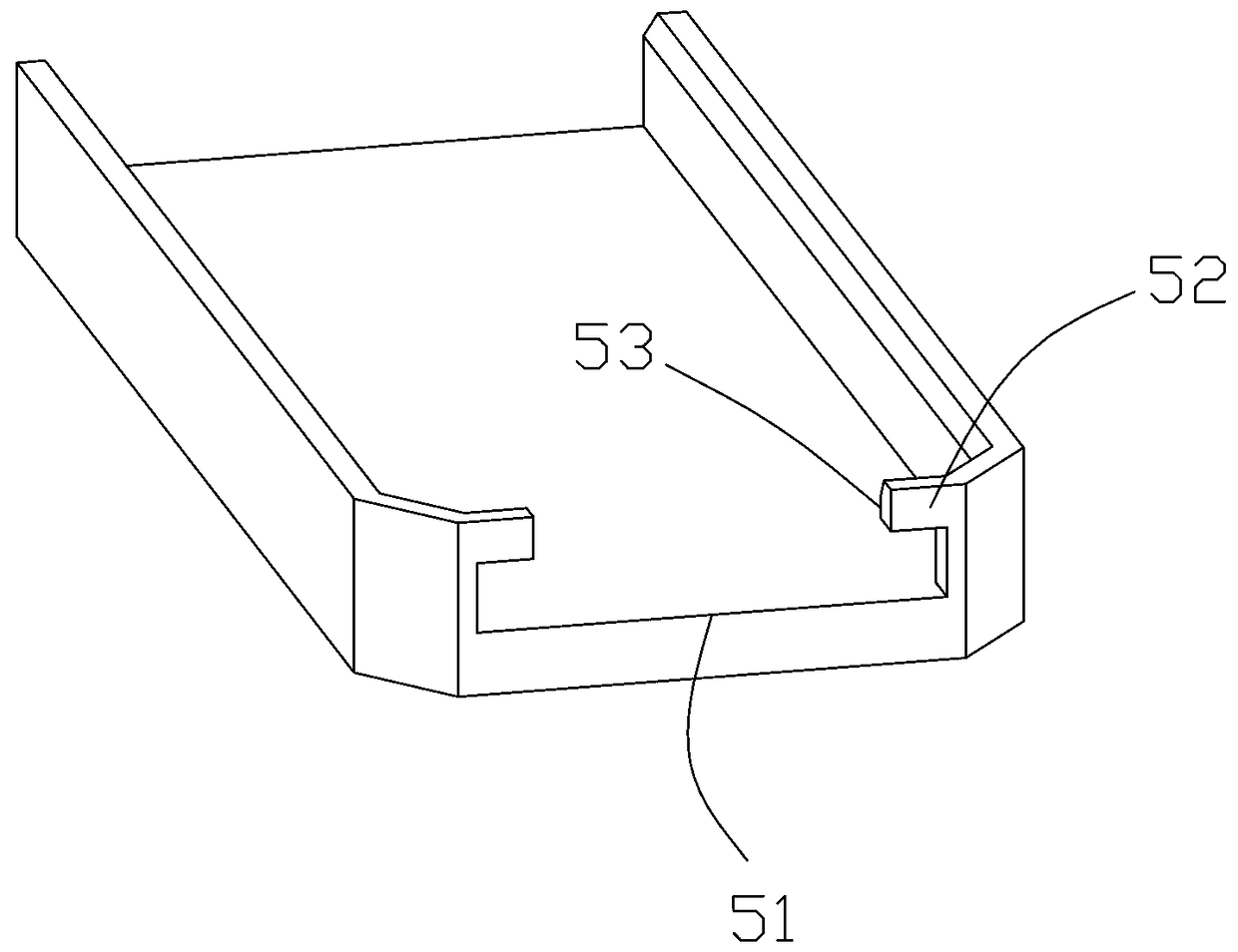 Battery assembly structure of interphone and assembly method thereof