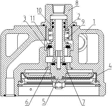 Relay valve for brake system of railway vehicle