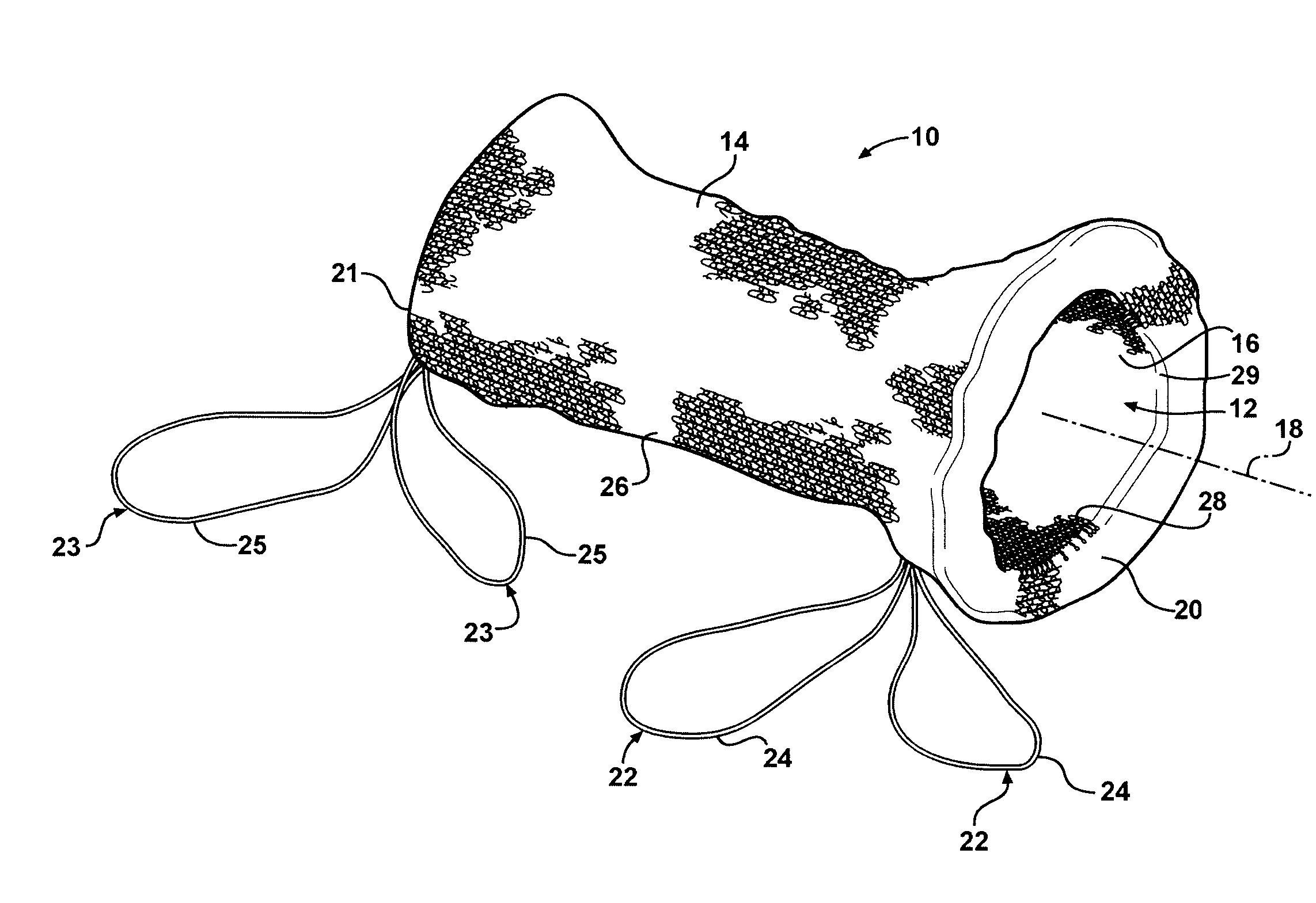 Protective sleeve assembly having an integral closure member and methods of manufacture and use thereof