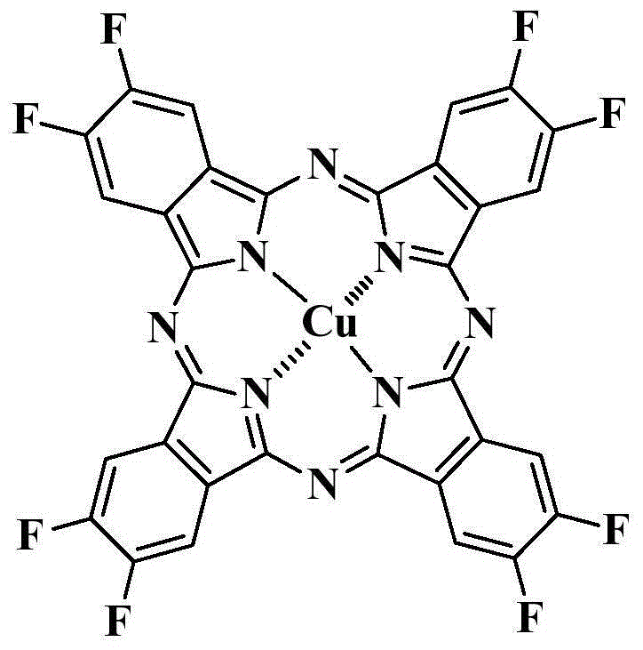 The preparation method of octafluoro substituted phthalocyanine