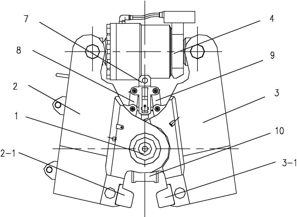 An asymmetric rail positioning and clamping device