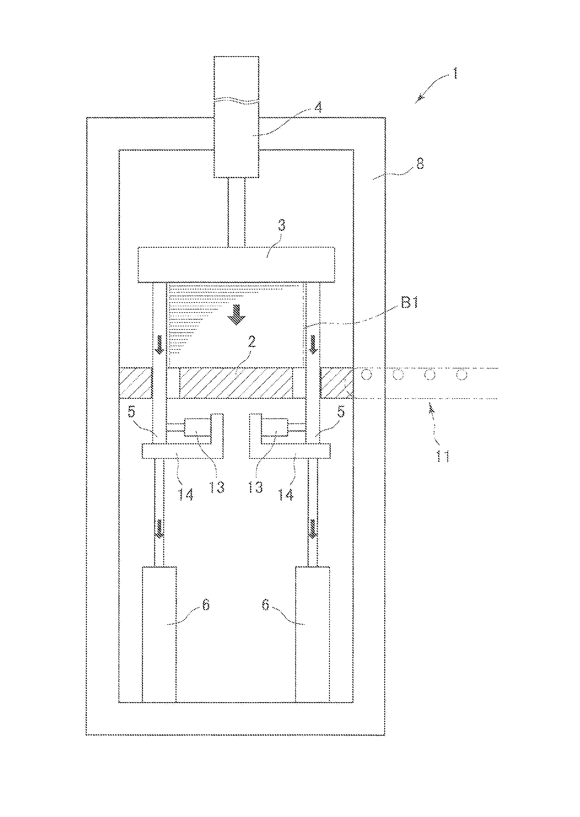 Dewatering Method for Correcting Water Content of Green Veneer for Plywood and Apparatus for Dewatering the Green Veneer