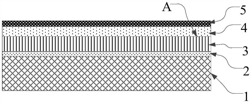 Epoxy modified cement pavement antiskid wearing layer and construction method thereof