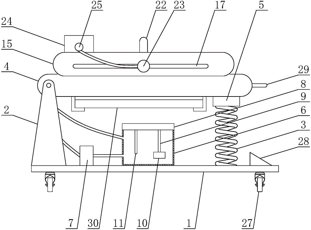 Warm foot ringworm therapeutic instrument