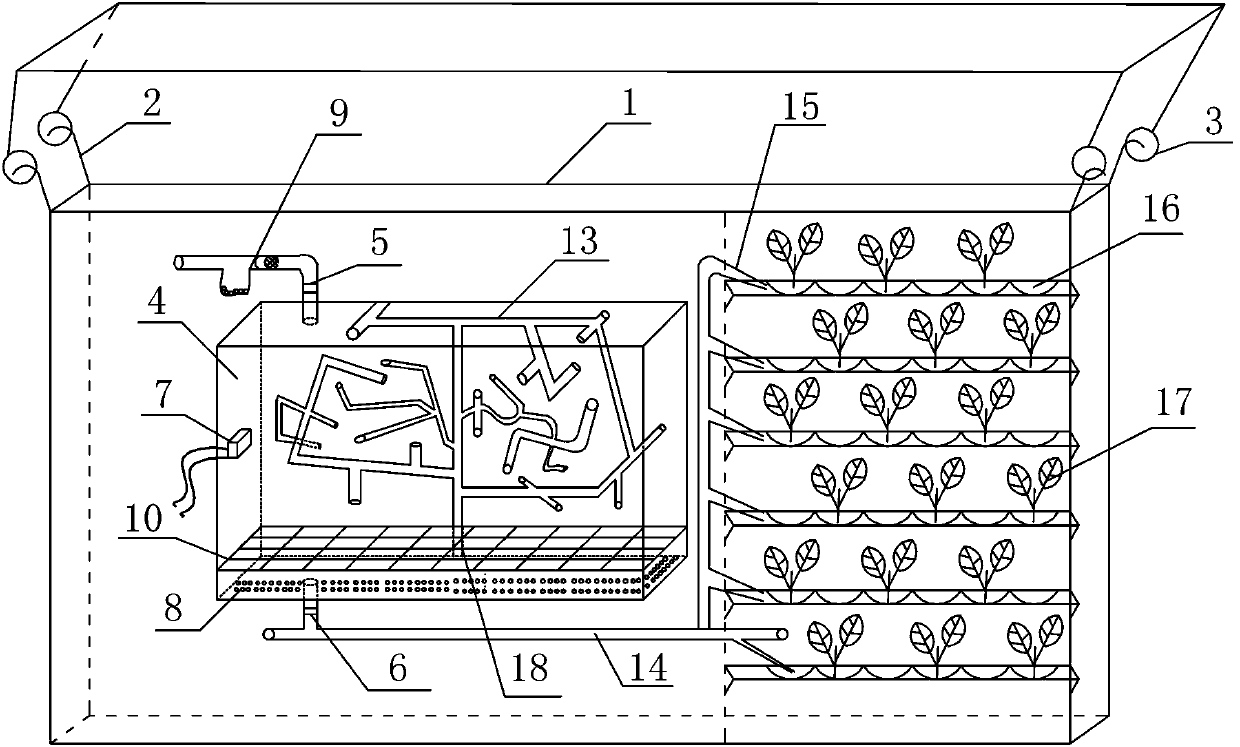 Device and method for manufacturing multi-purpose partition wall