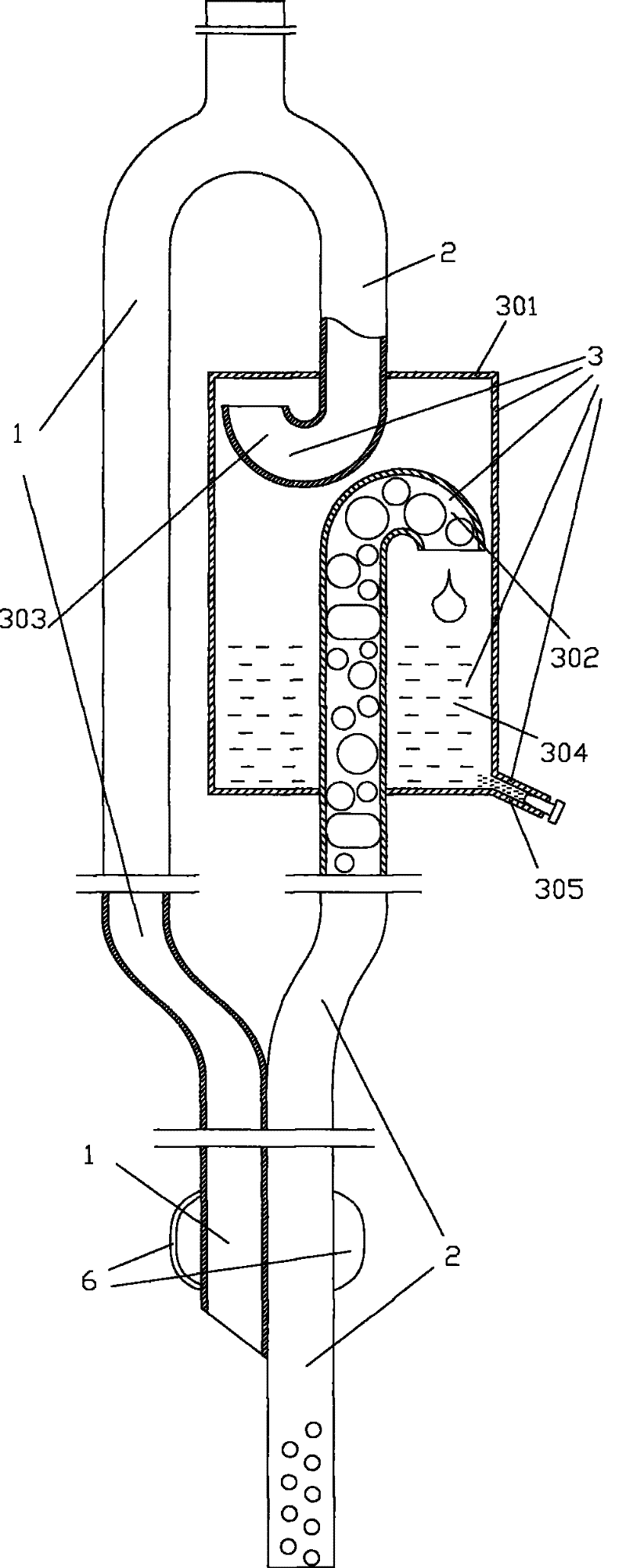 Tracheal cannula with function of automatically eliminating phlegm and automatic phlegm eliminating system using same