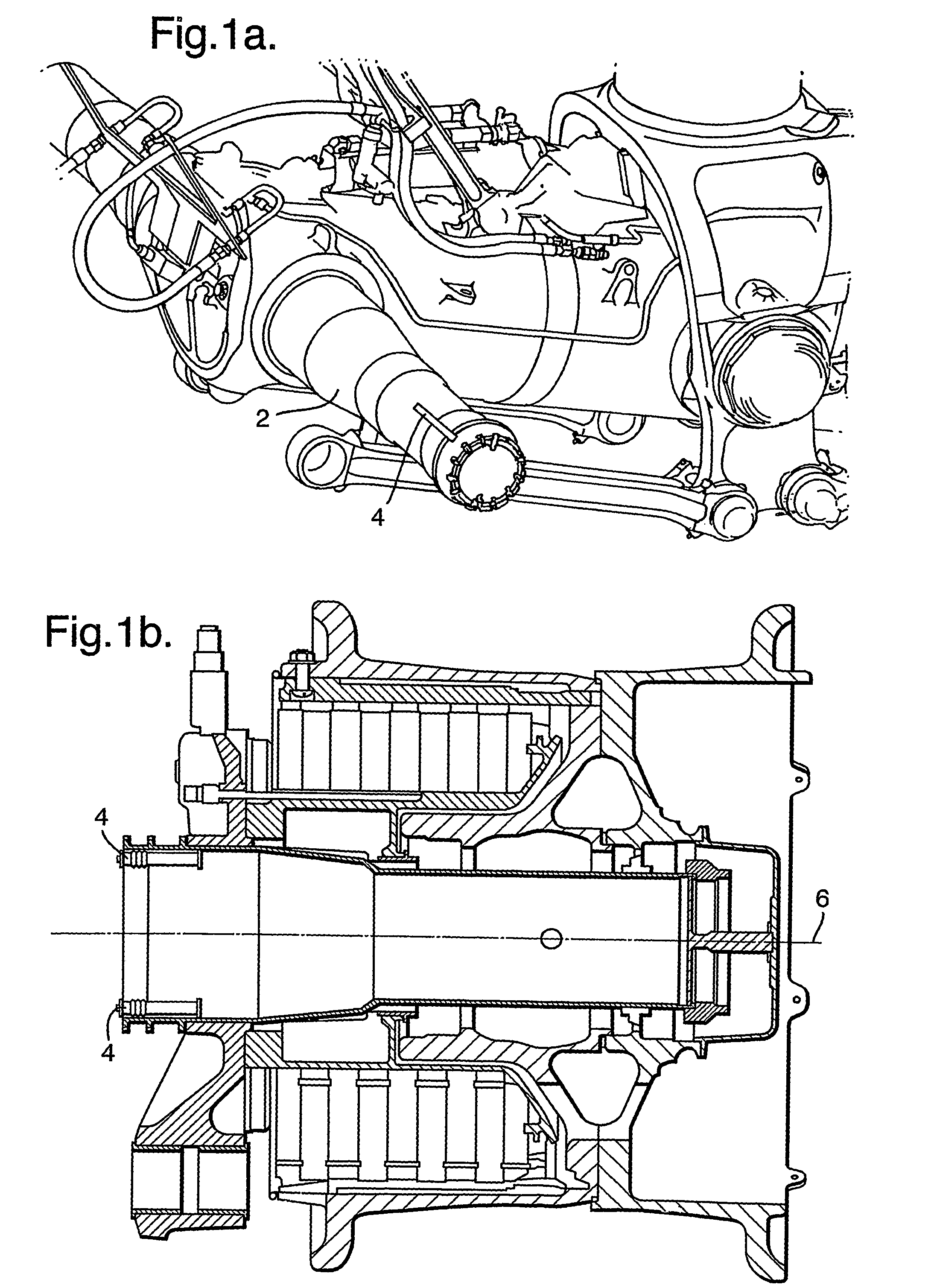Apparatus and method suitable for measuring the displacement or load on an aircraft component