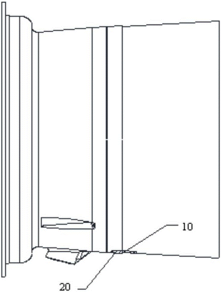 Exhauster casing component argon arc welding method